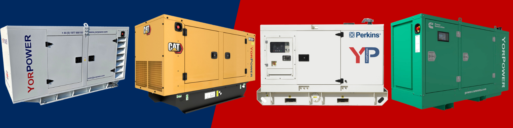 Example of Generators that are supplied by YorPower
