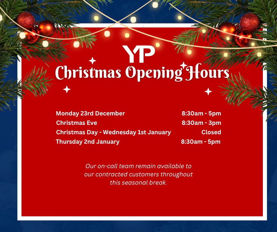 Christmas opening hours